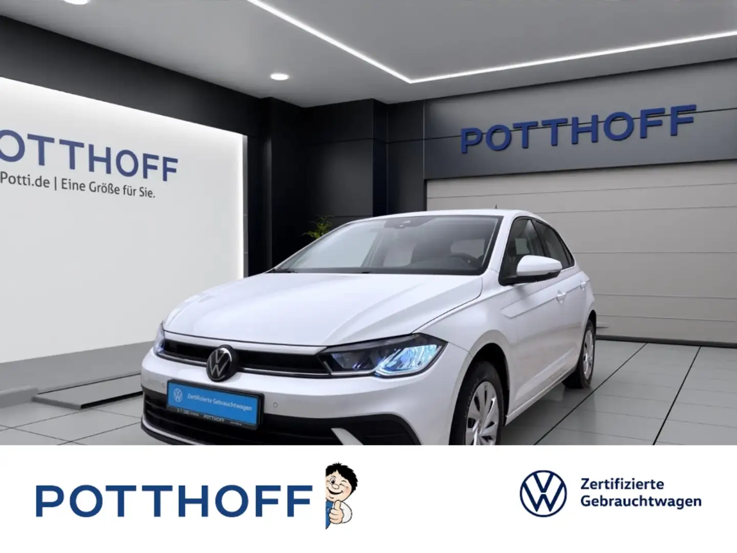 Volkswagen Polo 1.0 TSI DSG LIFE LED SITZHZG GRA PDC Weiß - 1