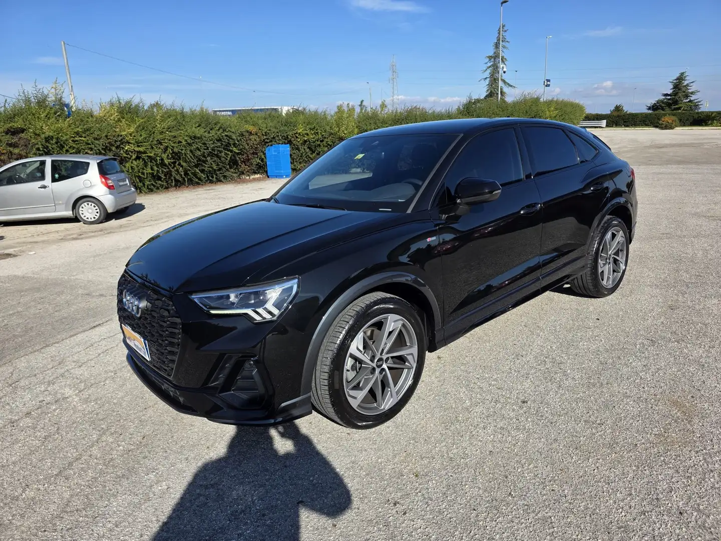 Audi Q3 Q3 I 2019 Sportback 35 2.0 tdi S line quattro Noir - 1