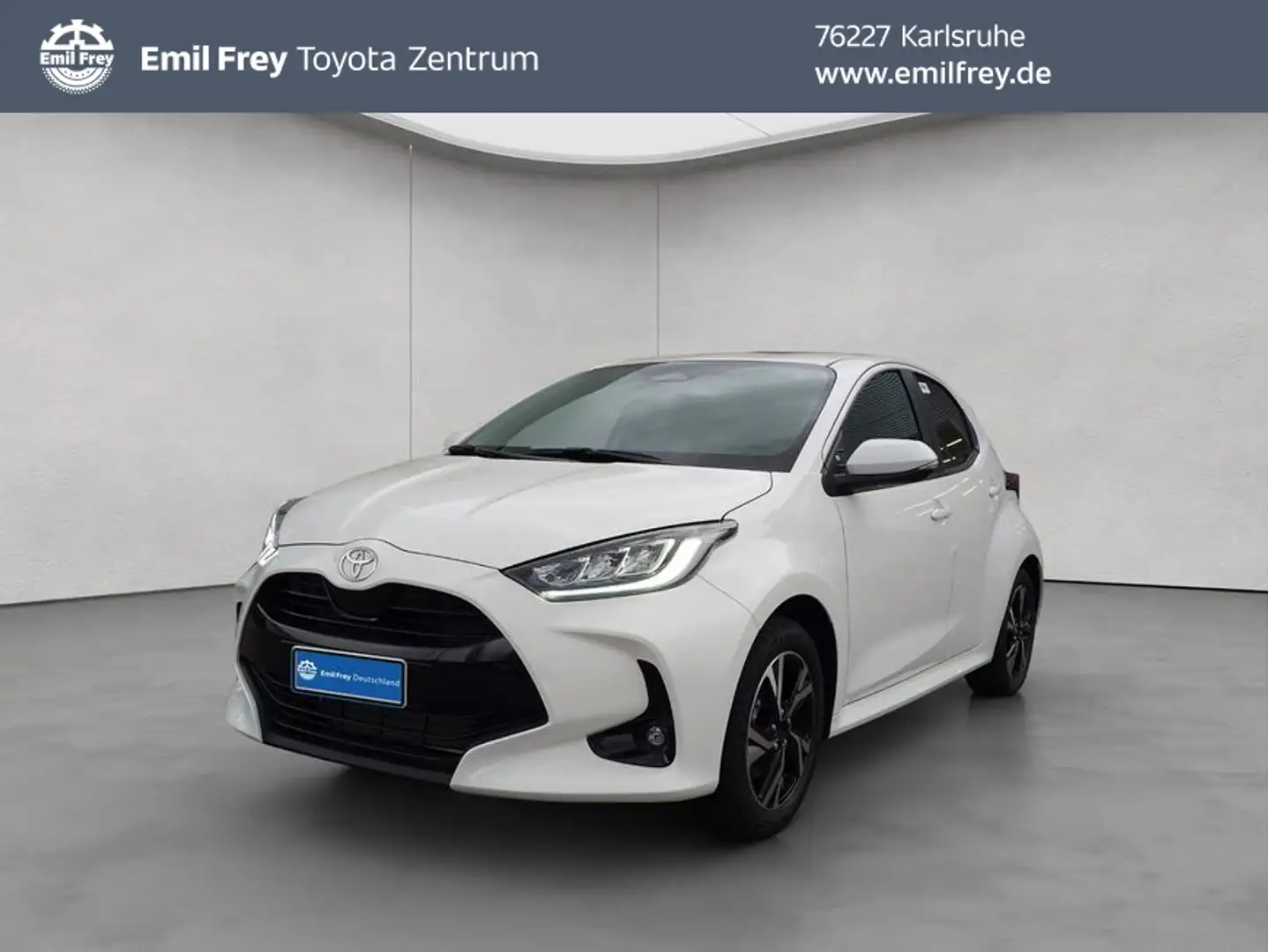 Toyota Yaris Hybrid 116 1.5 VVT-i Teamplayer 68 kW, 5-tür Wit - 1