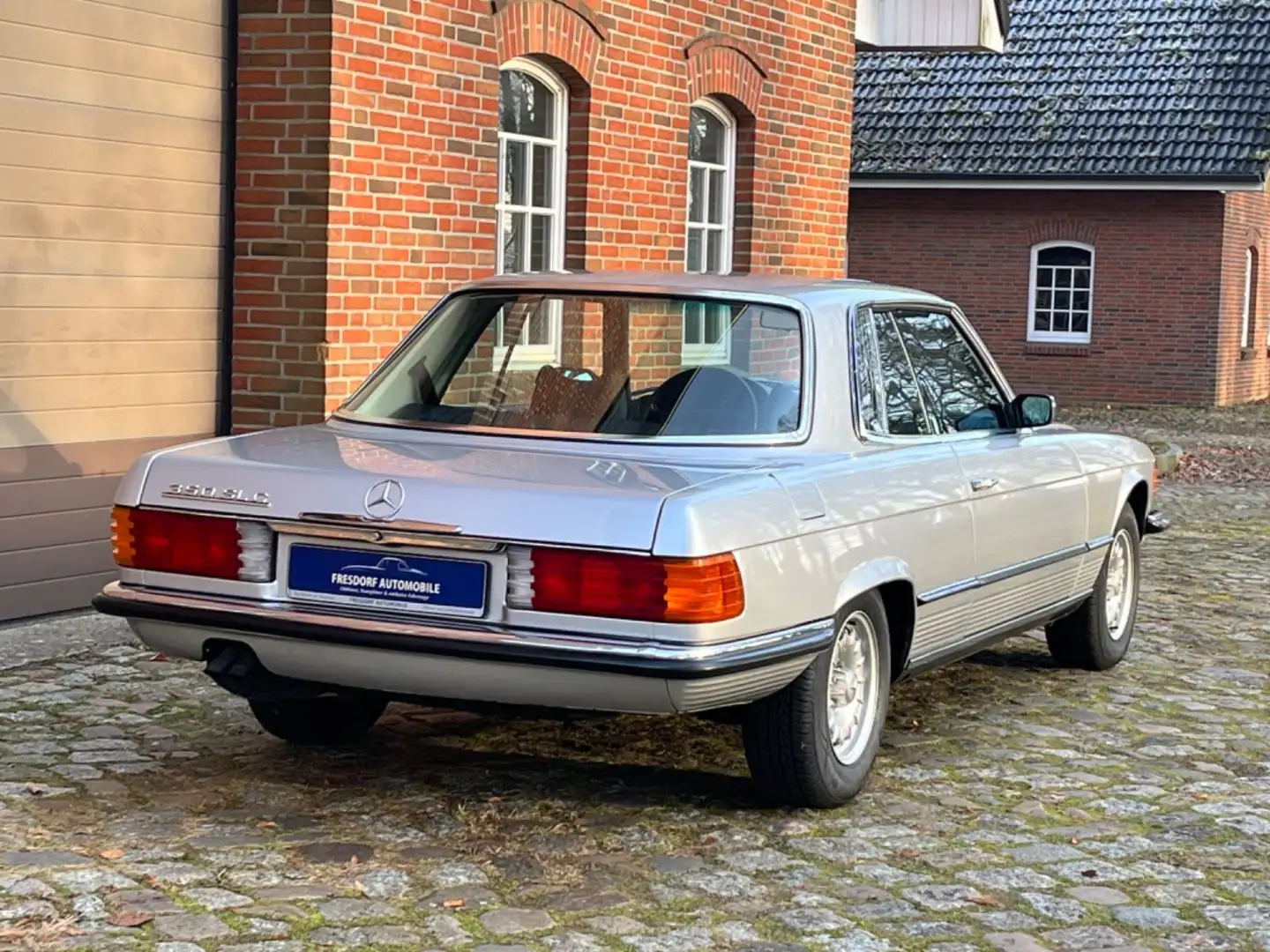 Mercedes-Benz 350 SLC 107er Coupe, V8, Leder, SD, 2. Hand Silber - 2