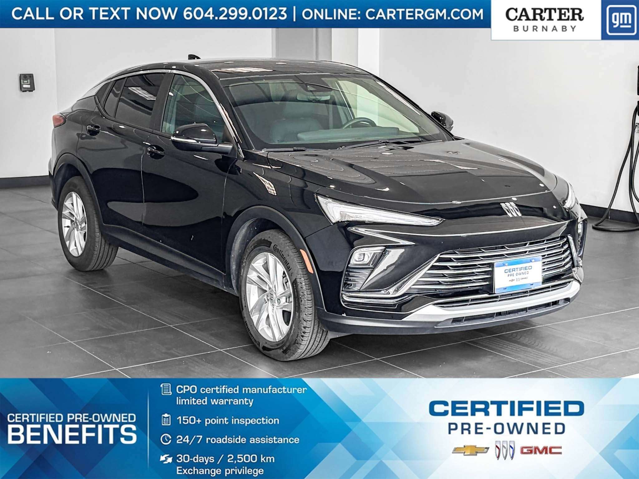 Black 2024 Buick Envista SUV / Crossover Front-Wheel Drive Automatic