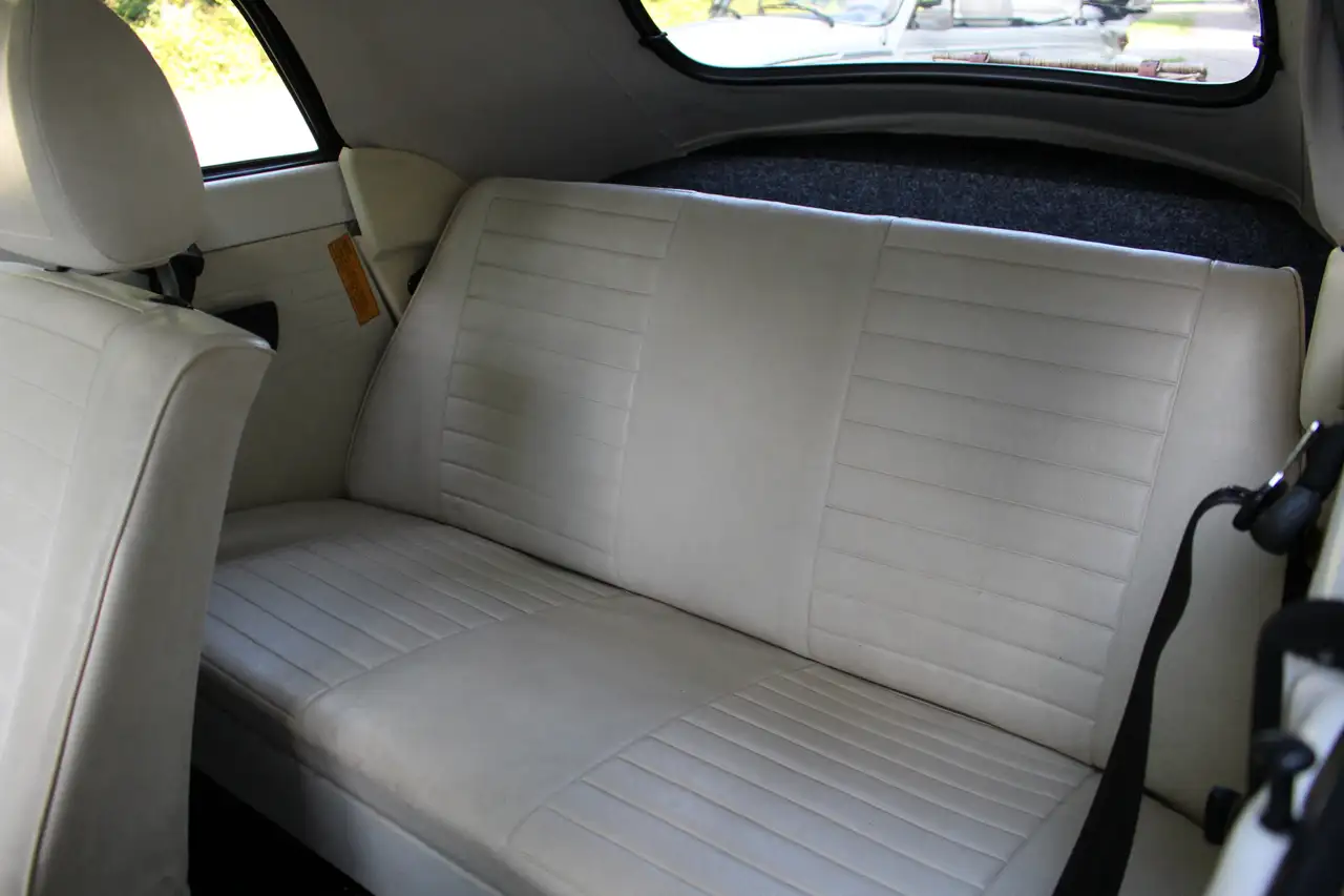 Volkswagen Kever 1600 Hazard Streaker Wit | Witte Kap | Wit interie, foto 4