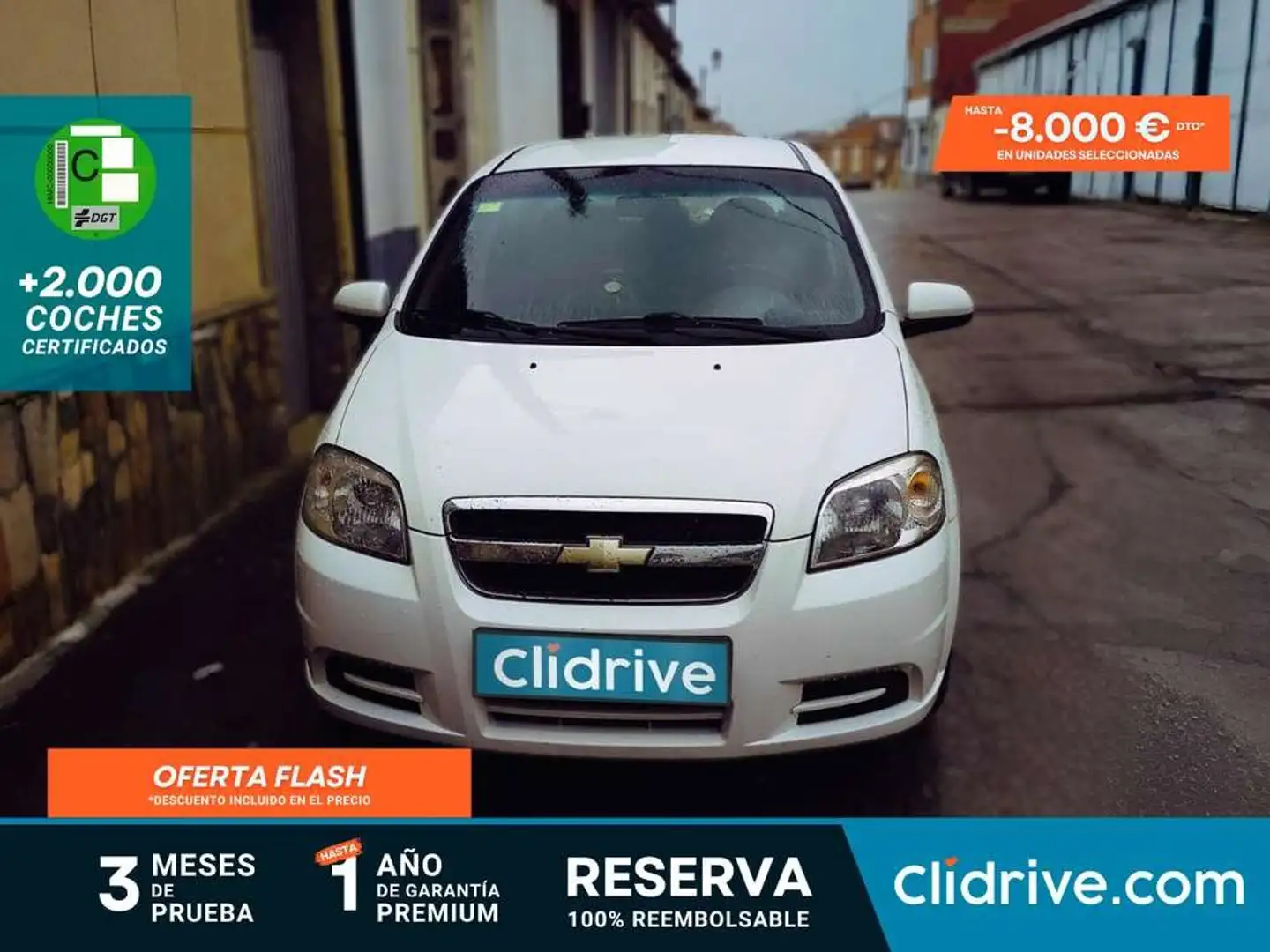 Chevrolet Aveo 1.4 16v LT Blanco - 1