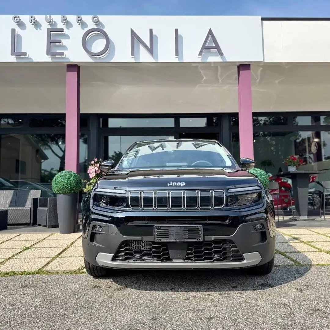 Jeep Avenger 1.2 t. e-hybr.mhev Summit fwd 110cv edct6 CHILOMETRI ZERO Negro - 2