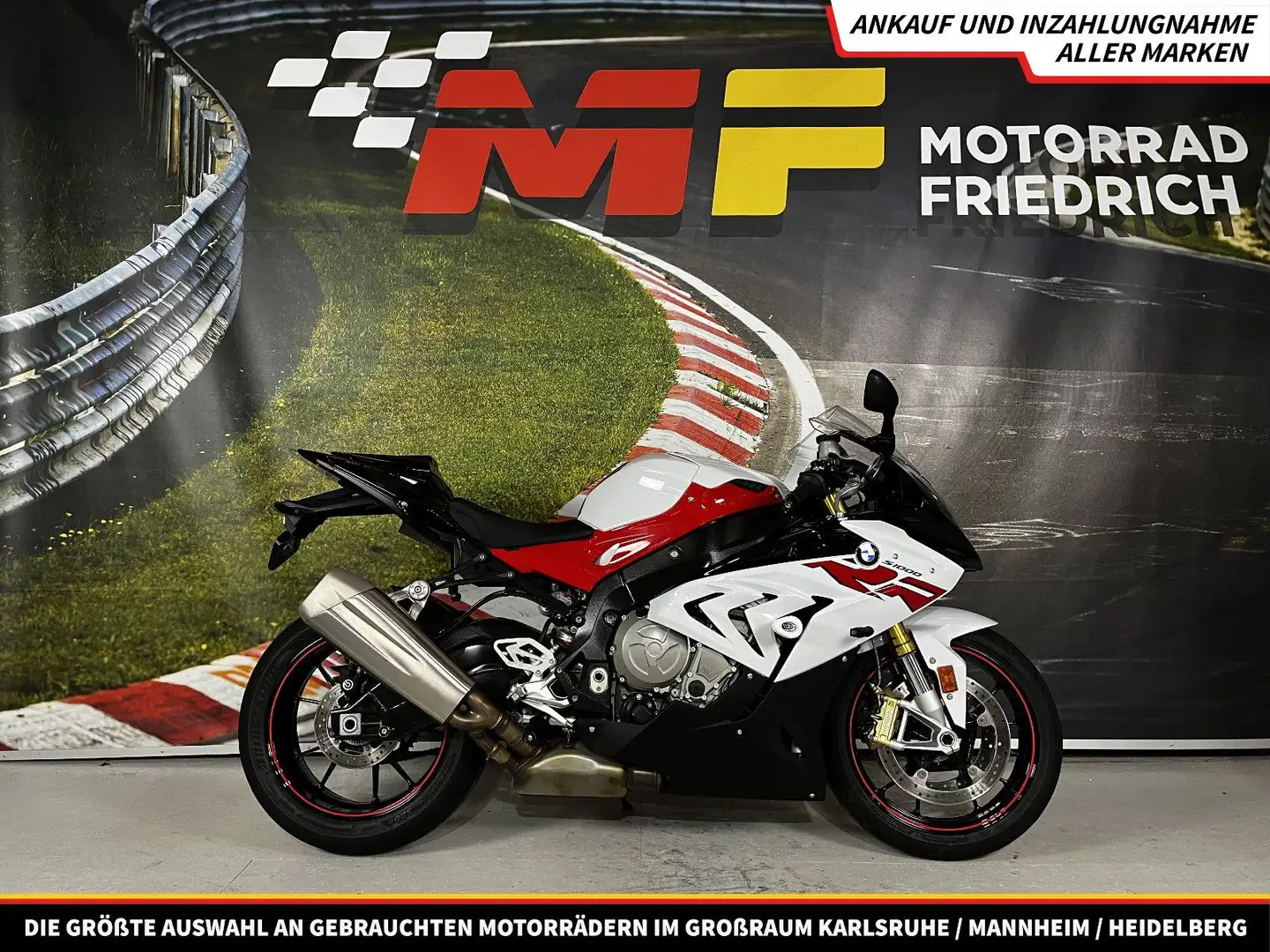 BMW S 1000 RR EURO 4 [TÜV+INSPEKTION NEU] Fehér - 1