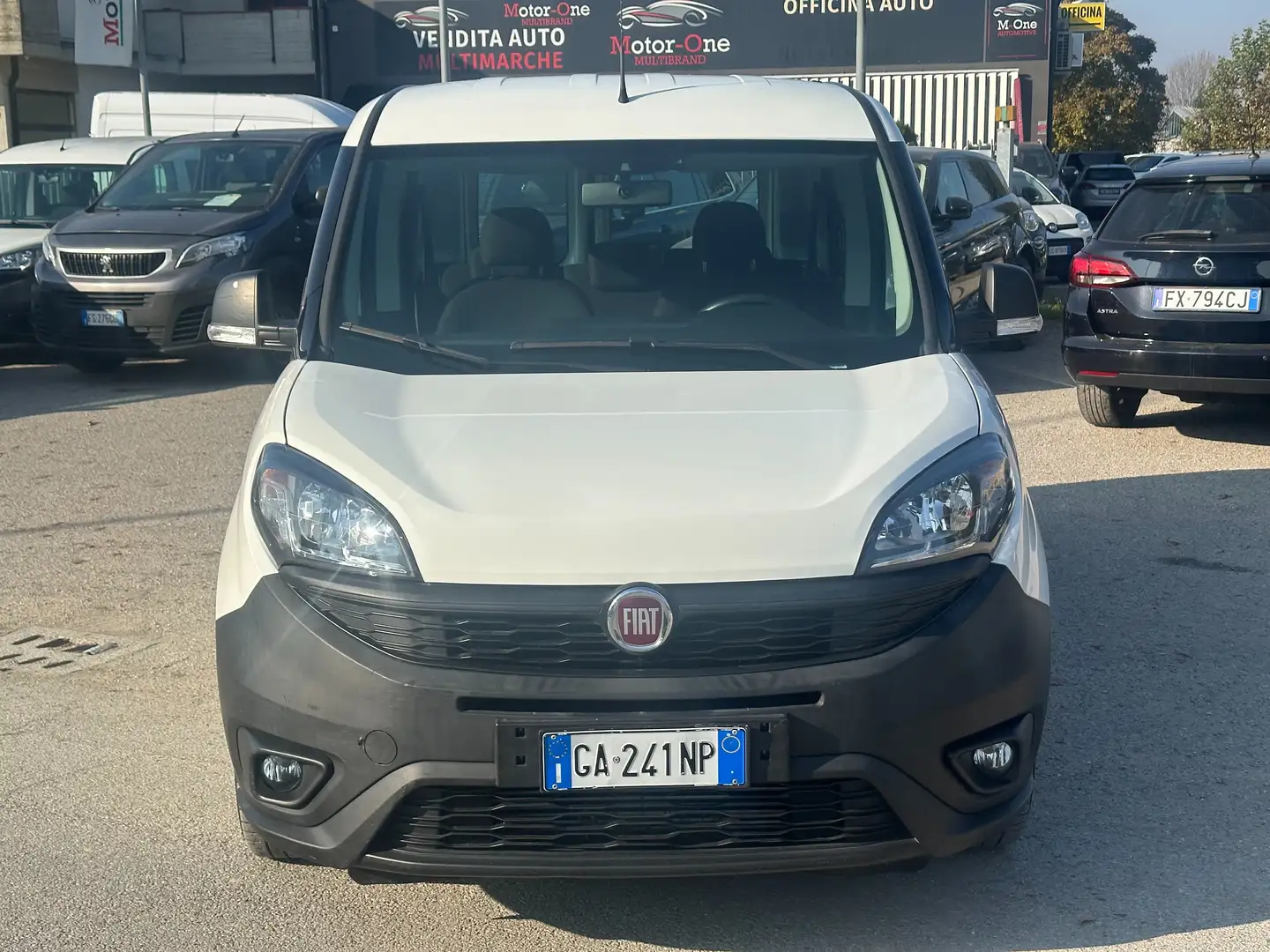 Fiat Doblo AUTOCARRO 5 POSTI 1.3 Mjet 95cv E6D Blanc - 2