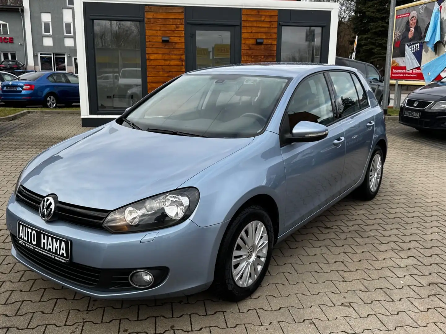 Volkswagen Golf 1.4 Lim. *KLIMA*SHZ*4-TÜRER*TOP* Blau - 2
