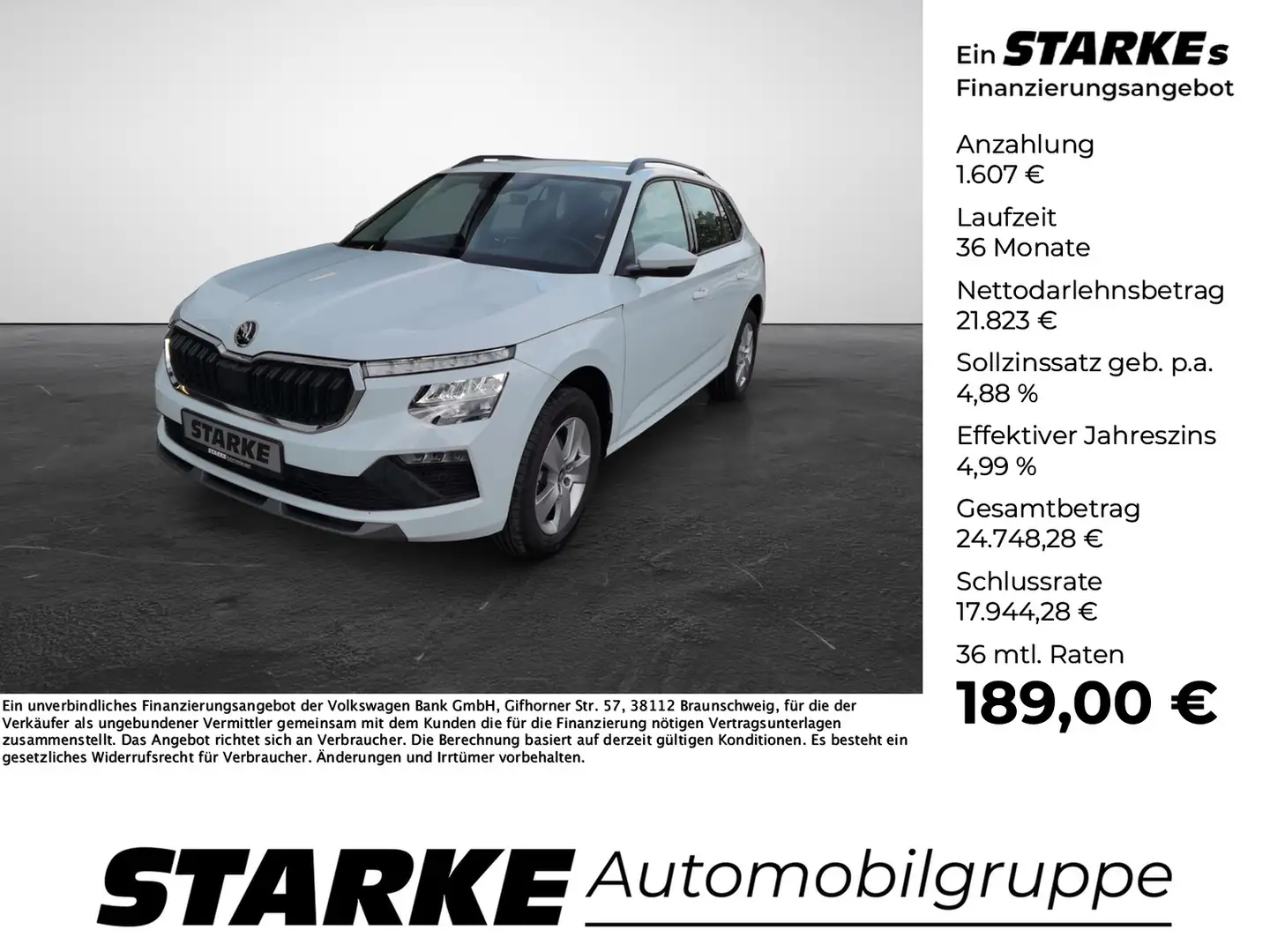Skoda Kamiq 1.0 TSI DSG Selection Blanco - 1