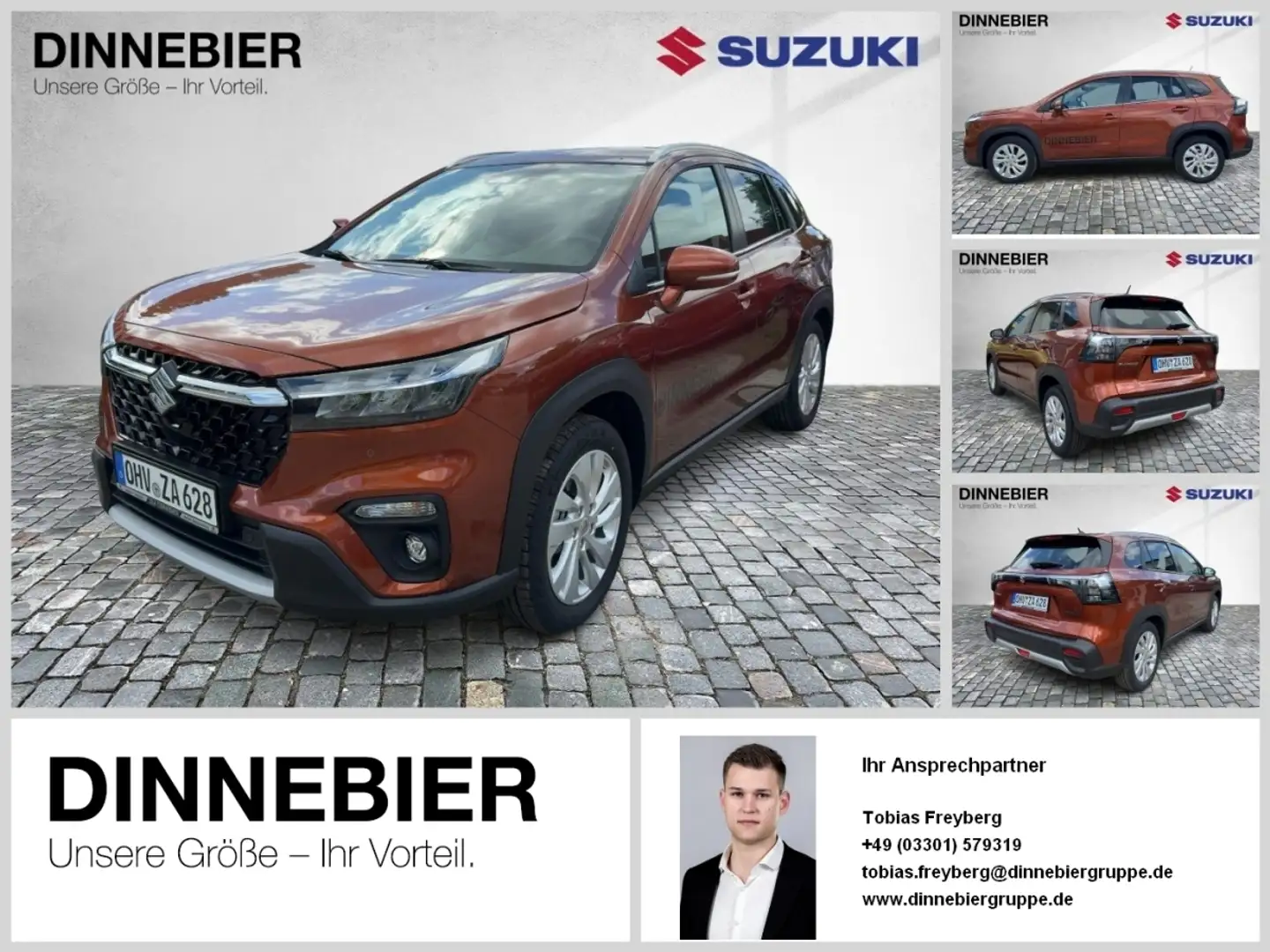 Suzuki S-Cross COMFORT HYBRID AGS Braun - 1