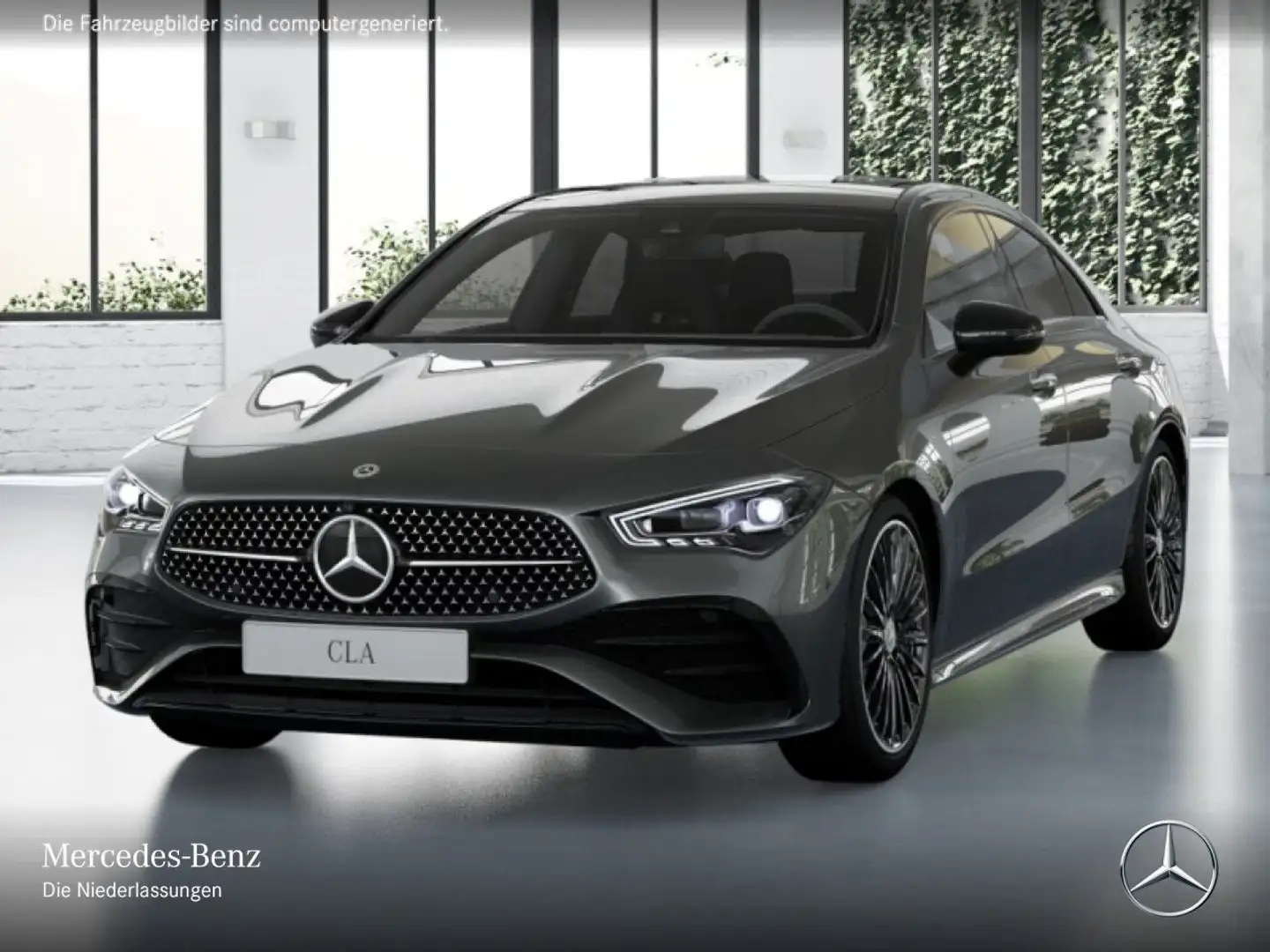Mercedes-Benz CLA 250 e AMG+NIGHT+PANO+360°+MULTIBEAM+TOTW+8G Grau - 2
