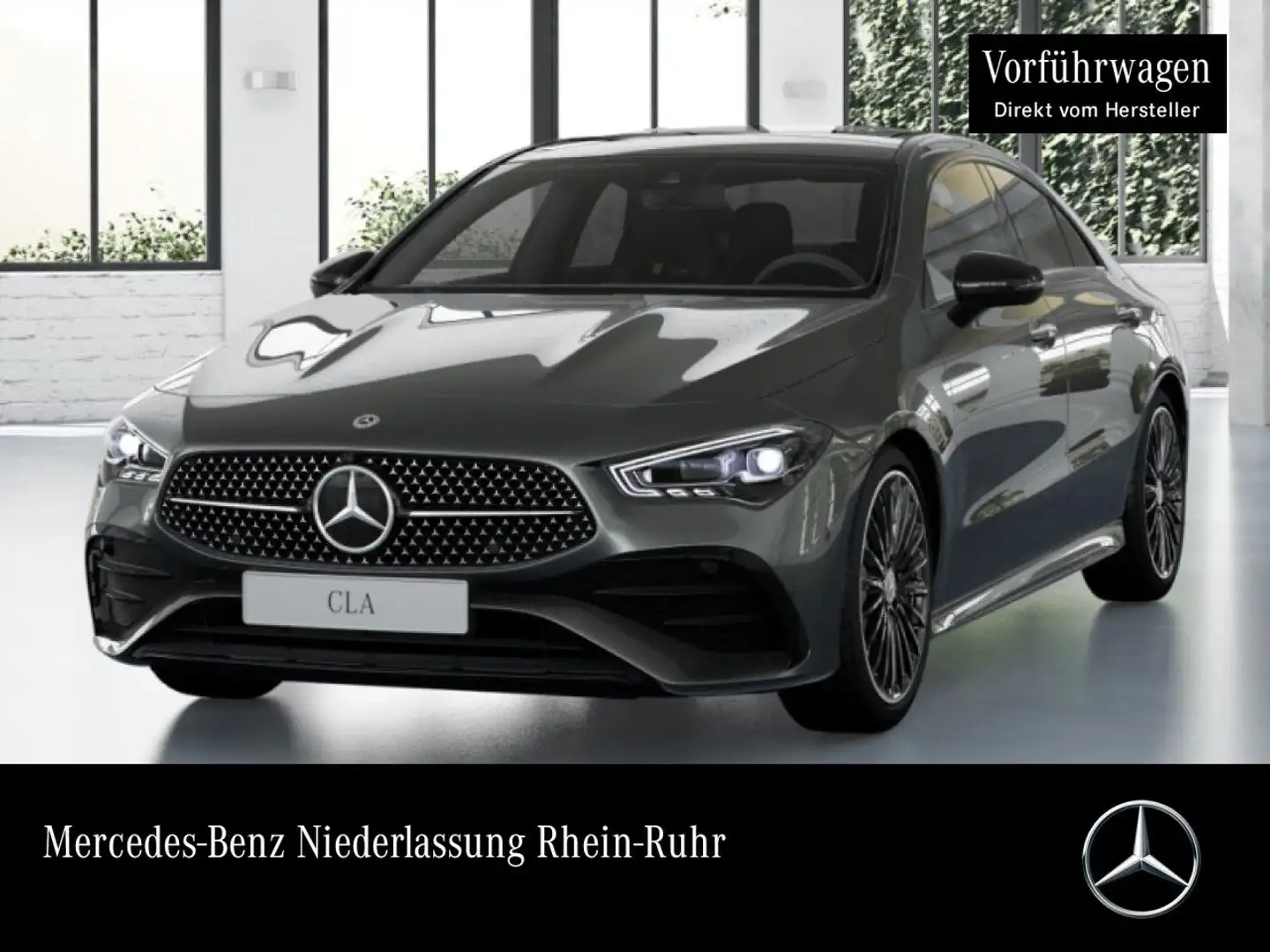 Mercedes-Benz CLA 250 e AMG+NIGHT+PANO+360°+MULTIBEAM+TOTW+8G Grau - 1