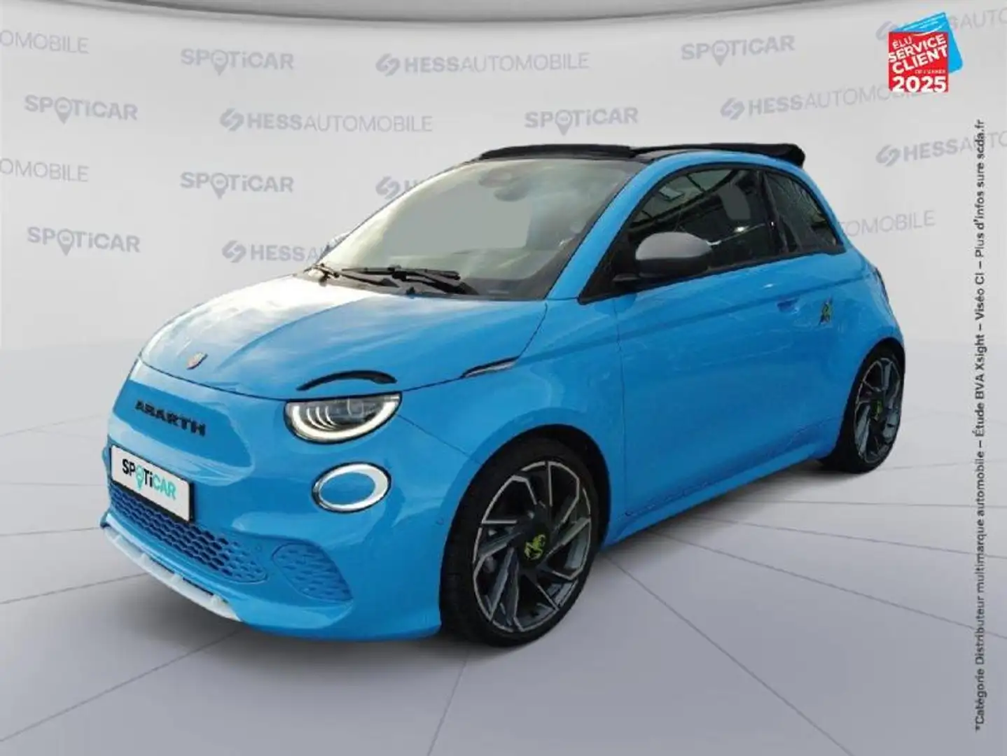 Abarth 500C e 155ch Scorpionissima Bleu - 1