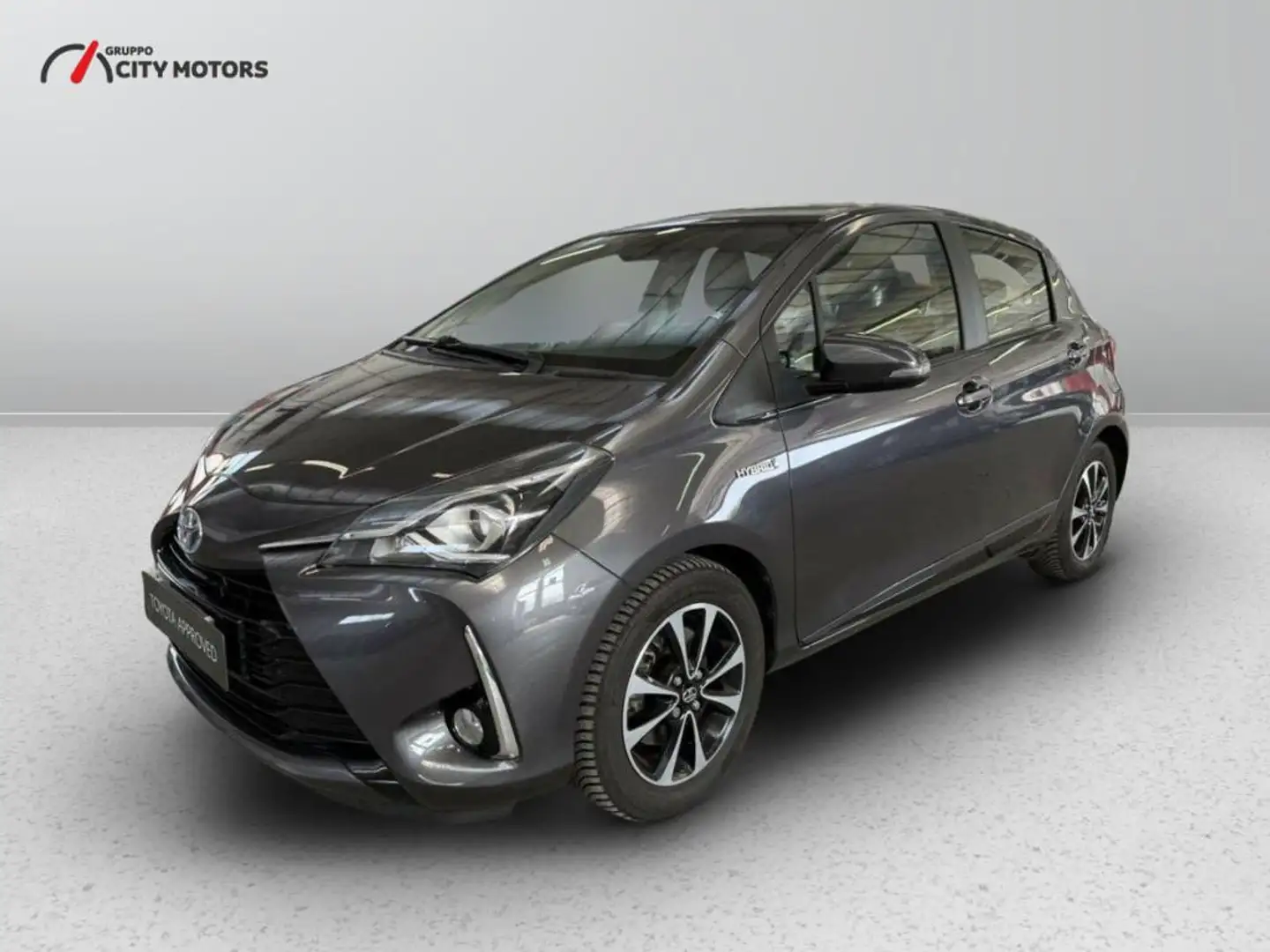 Toyota Yaris 5p 1.5 hybrid Active Grigio - 1