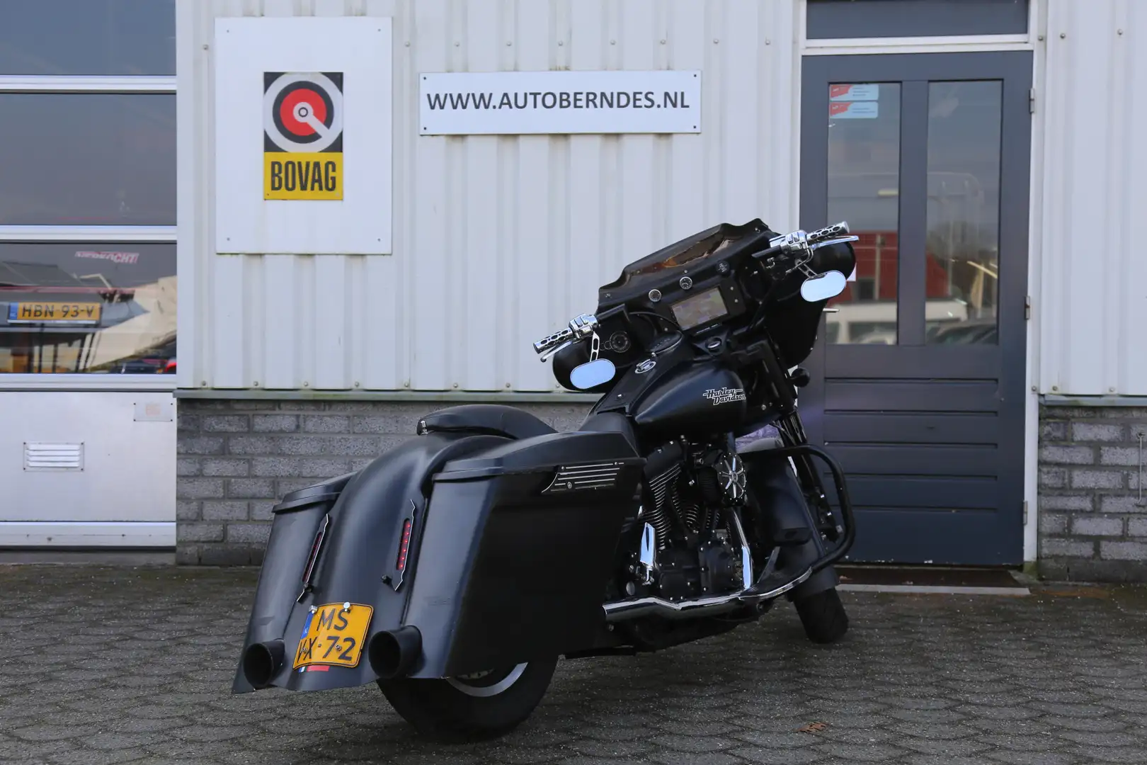 Harley-Davidson Road King Bagger model*Navigatie/S&S/AMP Altman/Kerker* Černá - 2
