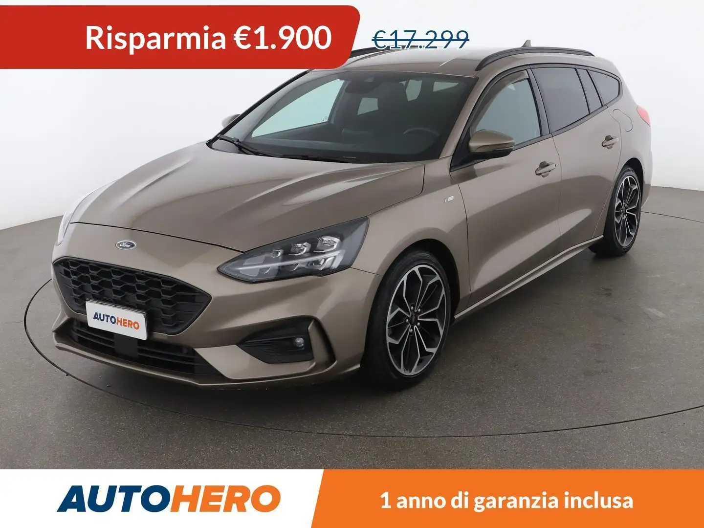 Ford Focus 1.5 EcoBoost ST-Line SW 150 CV automatico Oro - 1