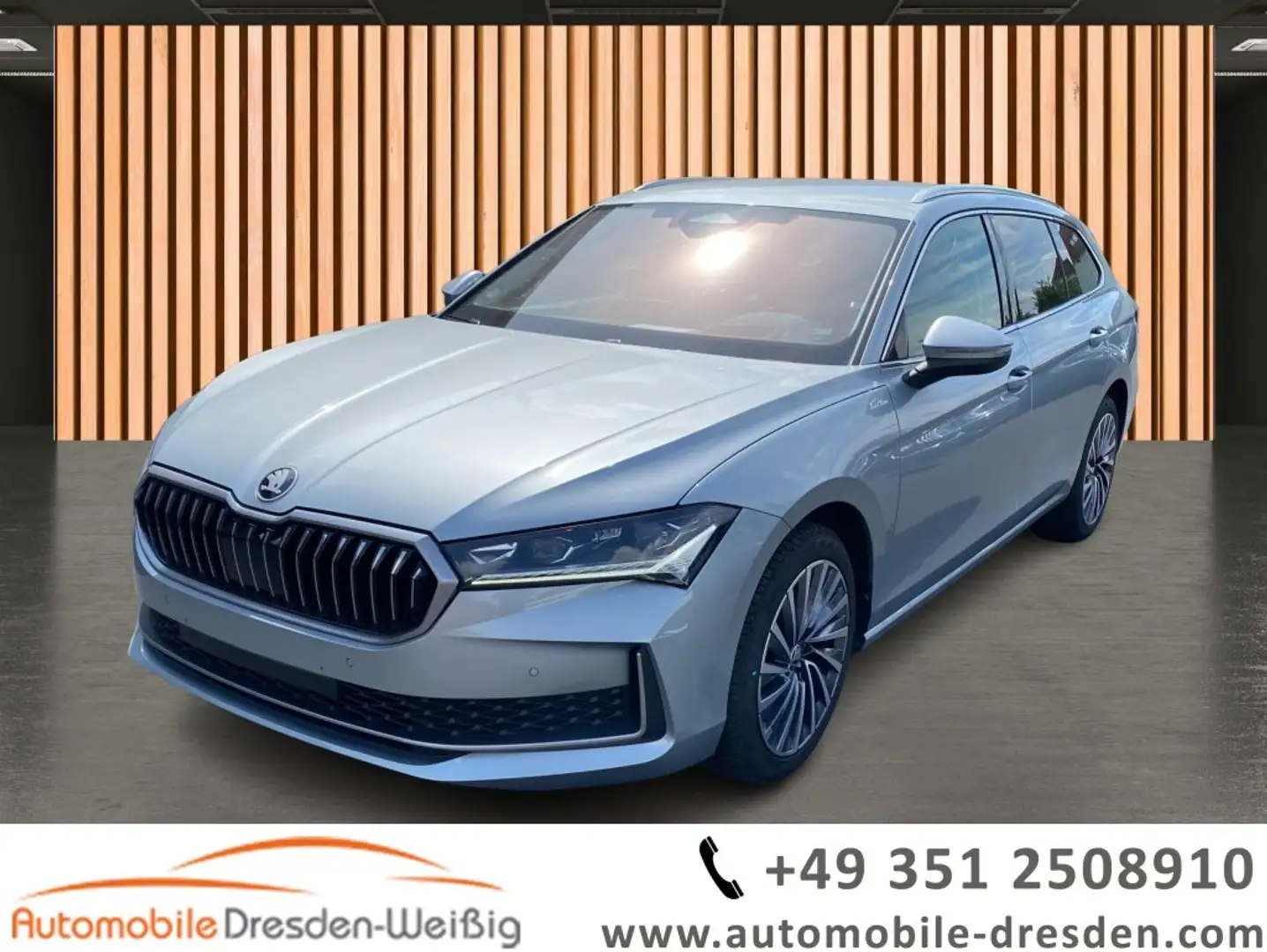 Skoda Superb Combi 1.5 TSI eTSI DSG L&K*Navi*ACC*AHK* Silver - 1