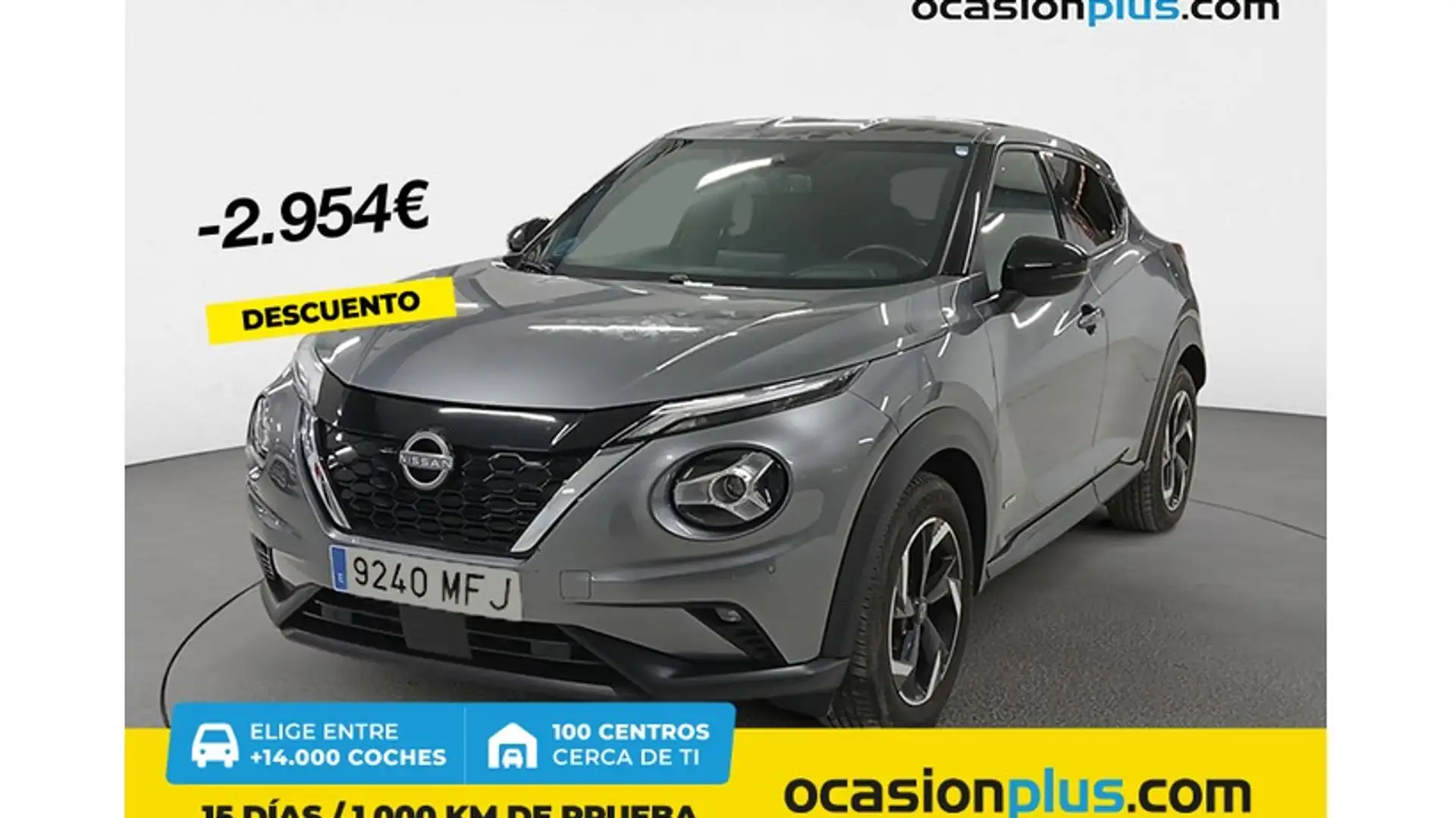 Nissan Juke 1.6 Hybrid N-Connecta Auto Grijs - 1