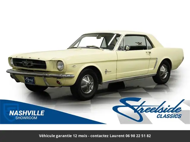 Ford Mustang 289 V8 1965 Tout compris