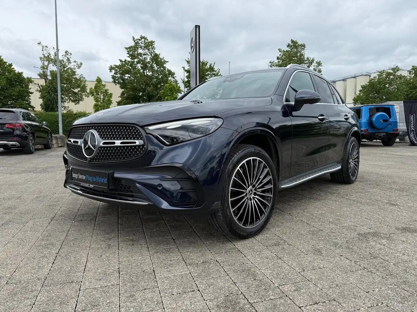 Mercedes-Benz GLC 400 e AMG*Pano*DISTR+*Memory*360*Keyless* Blau - 2