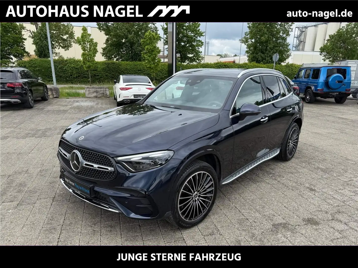 Mercedes-Benz GLC 400 e AMG*Pano*DISTR+*Memory*360*Keyless* Blau - 1