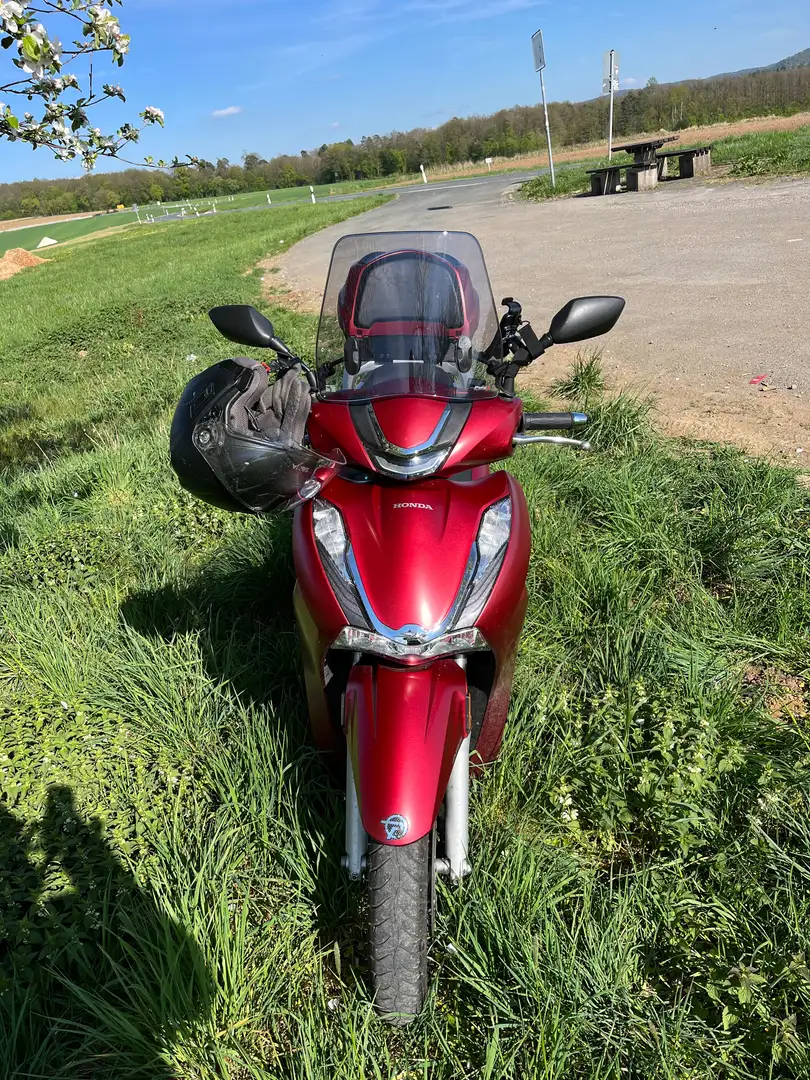 Honda SH 350i Motorroller Roşu - 1