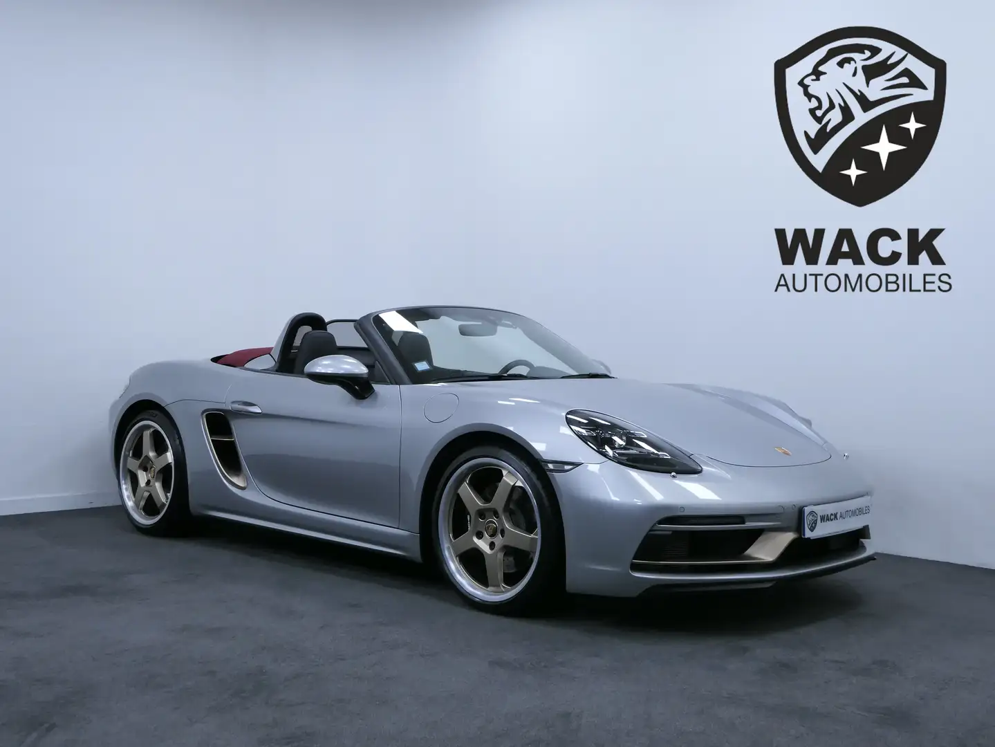 Porsche Boxster 718 BOXSTER 4.0L 400 CV PDK ÉDITION 25 ANS Silber - 1