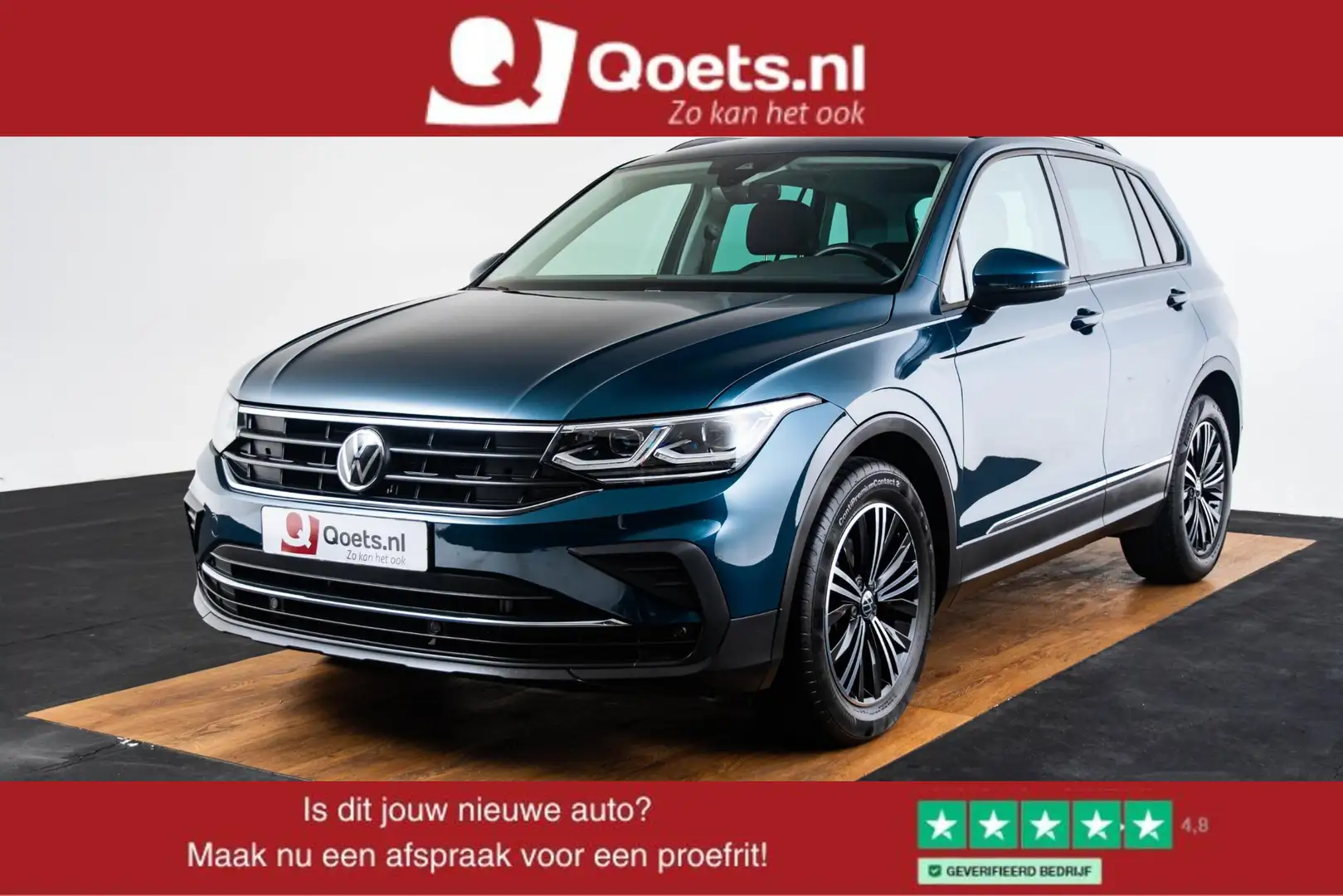 Volkswagen Tiguan 2.0 TDI Life Business Matrix-LED-koplamp - Parkeer Azul - 1