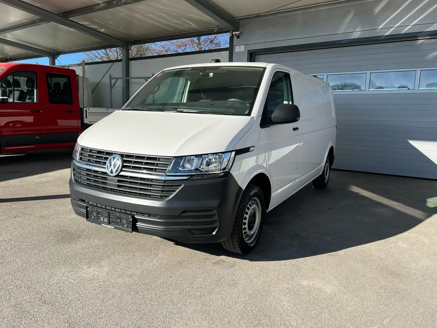 Volkswagen T6.1 Transporter Kastenwagen LR 2,0 TDI KLIMA/KAMERA/ZGG 3,2t Weiß - 2
