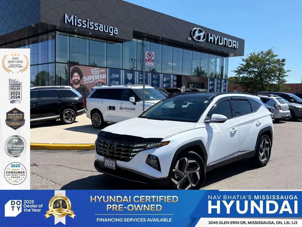 White 2023 Hyundai Tucson Hybrid Plug-In SUV / Crossover Automatic