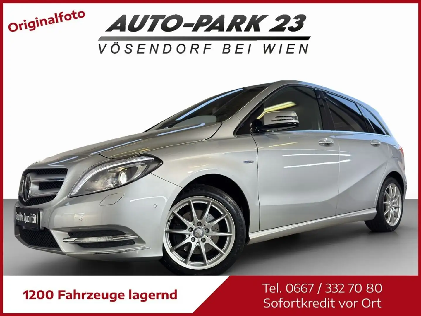 Mercedes-Benz B 180 **LEDER*BI-XENON*PDC*NEUES-PICKERL7/2027*MOD2013 Grau - 2