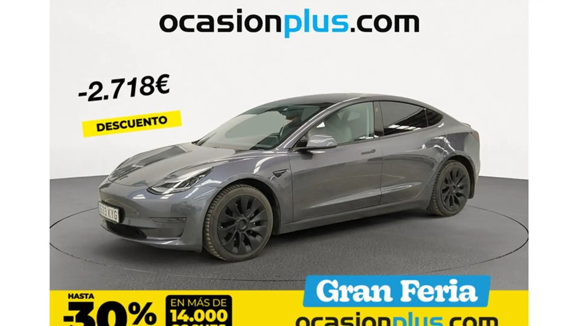 Tesla Model 3 Long-Range Dual Motor Performance AWD Grijs - 1