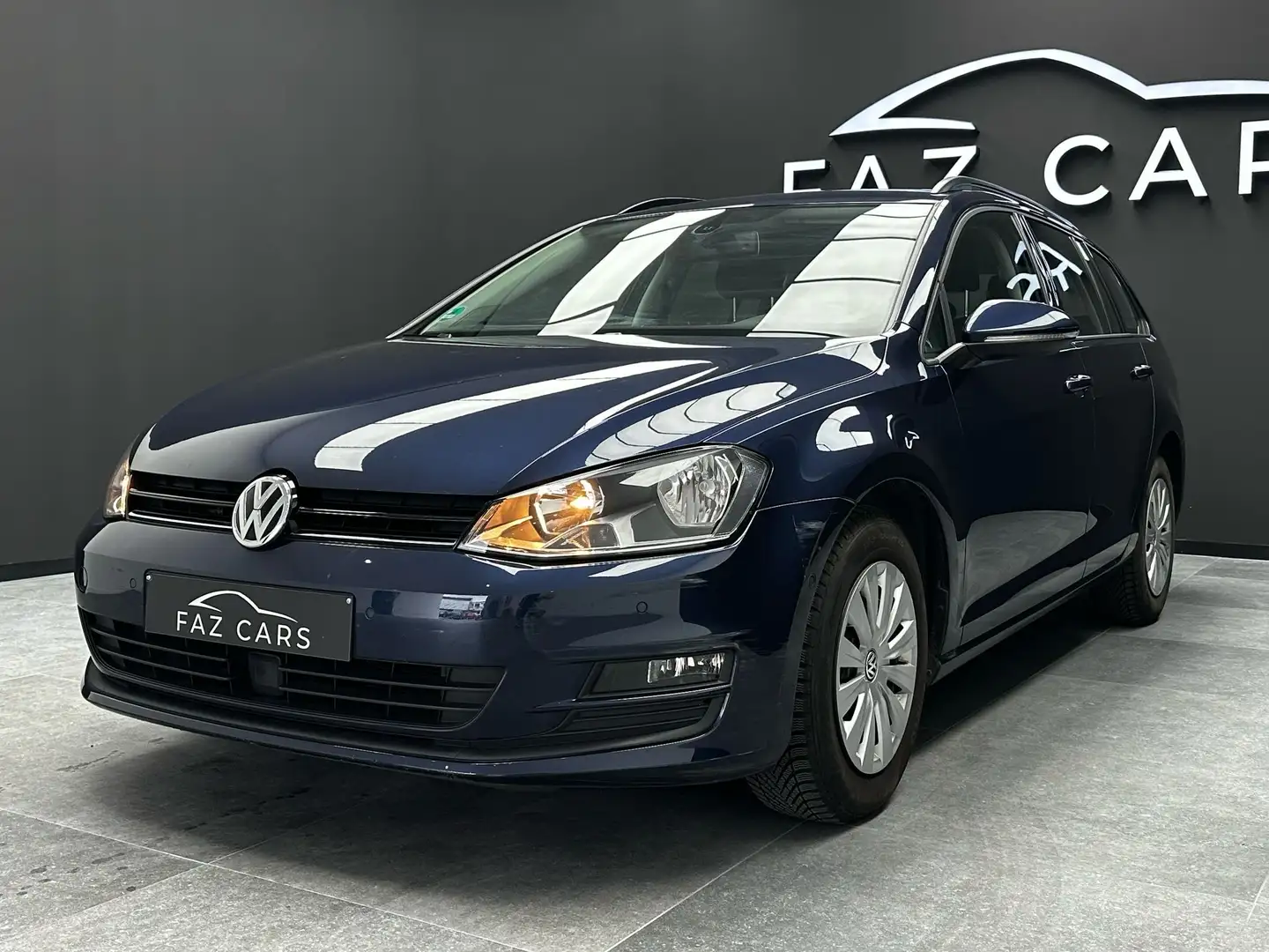 Volkswagen Golf Variant SW 1.4 TSI * 1ER PROP + CLIM + GPS + GARANTIE * Bleu - 2