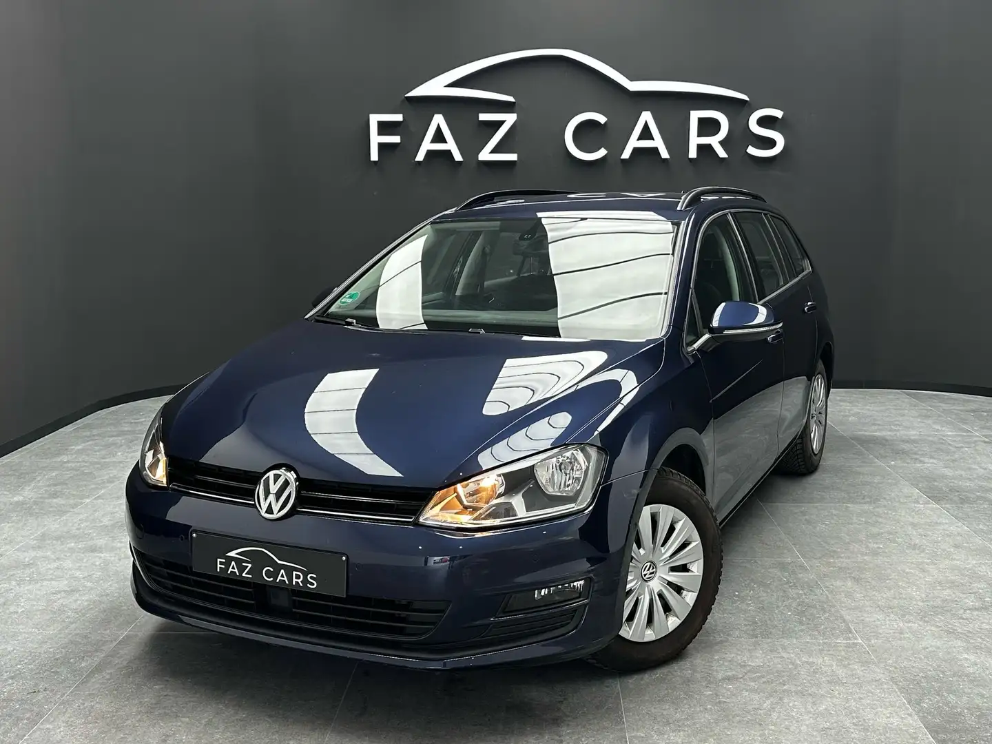 Volkswagen Golf Variant SW 1.4 TSI * 1ER PROP + CLIM + GPS + GARANTIE * Bleu - 1
