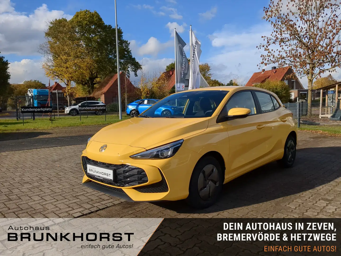 MG MG3 1,5 T Excite RFK PDC CarPlay Geel - 1