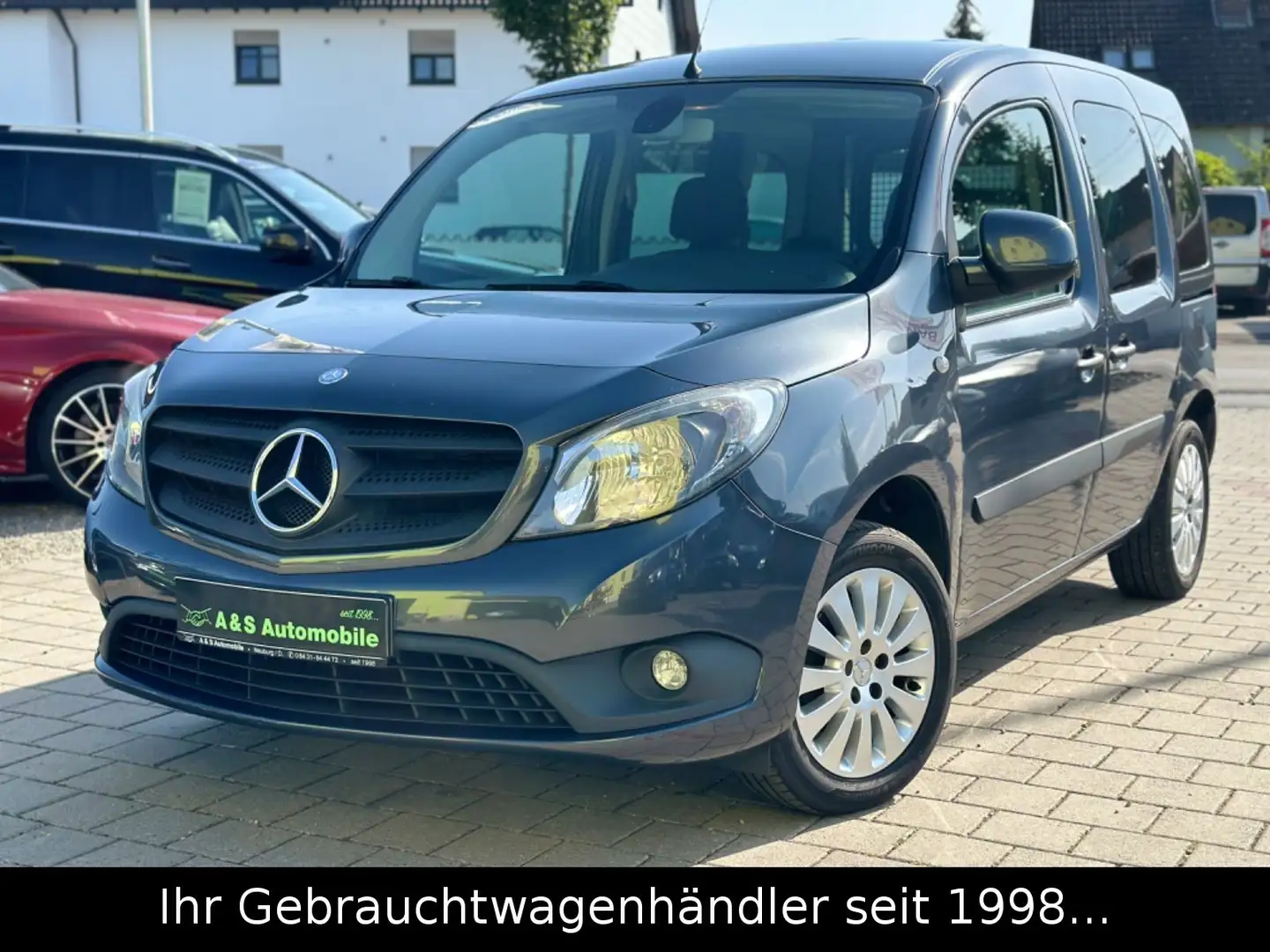 Mercedes-Benz Citan Kombi 111 CDI lang *KLIMA/ALU/AHK/AUX* Gri - 1