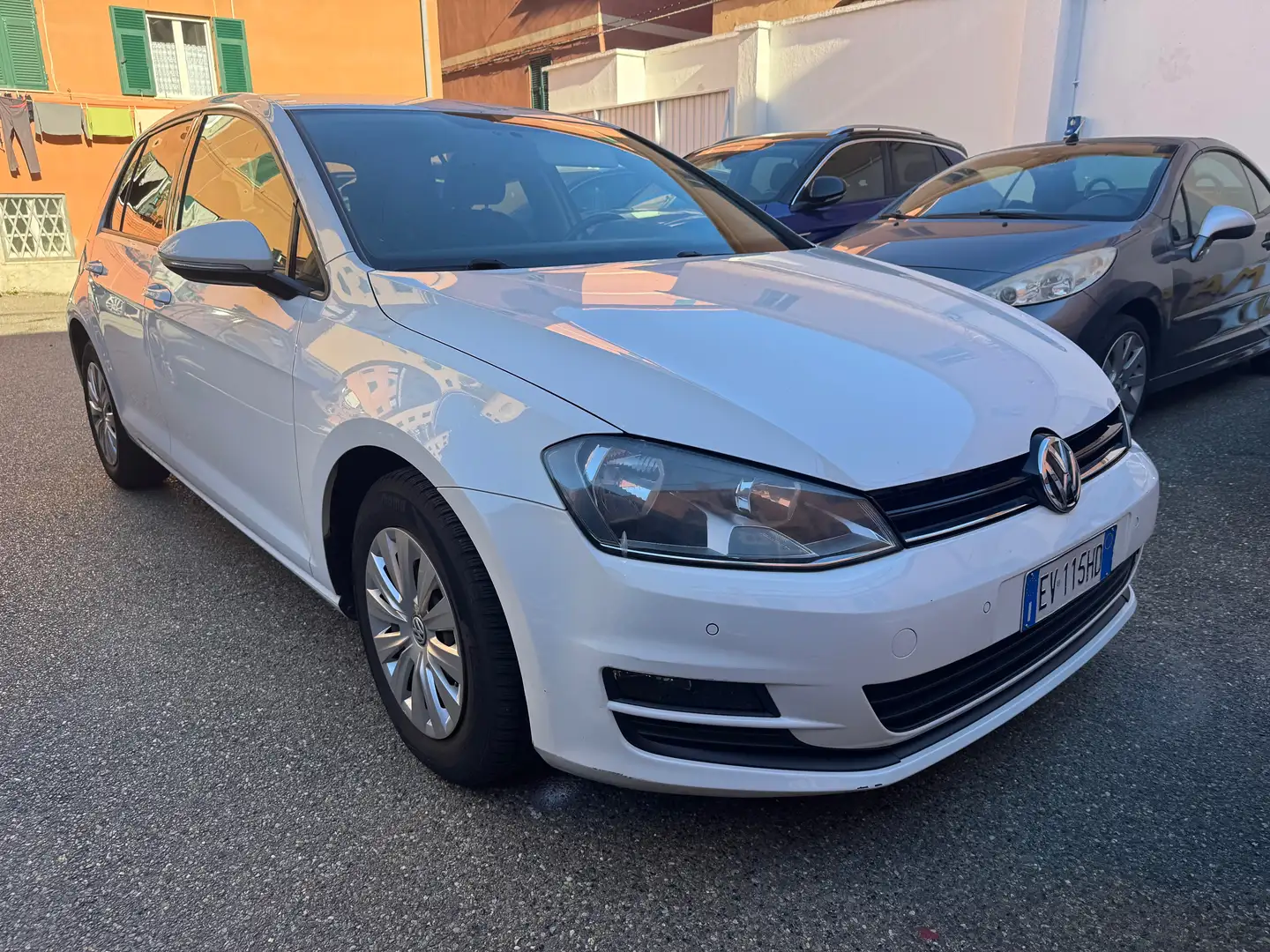 Volkswagen Golf Golf 1.6 TDI 90 CV 5P TecheSound BlueMotion Techn Blanc - 1