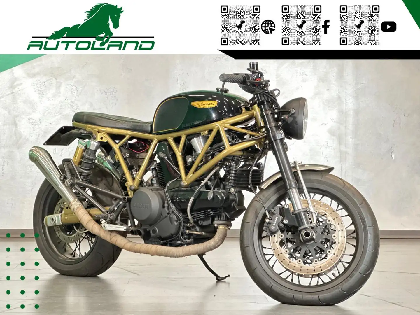 Ducati 900 SS cafè racer da collezione Schwarz - 2