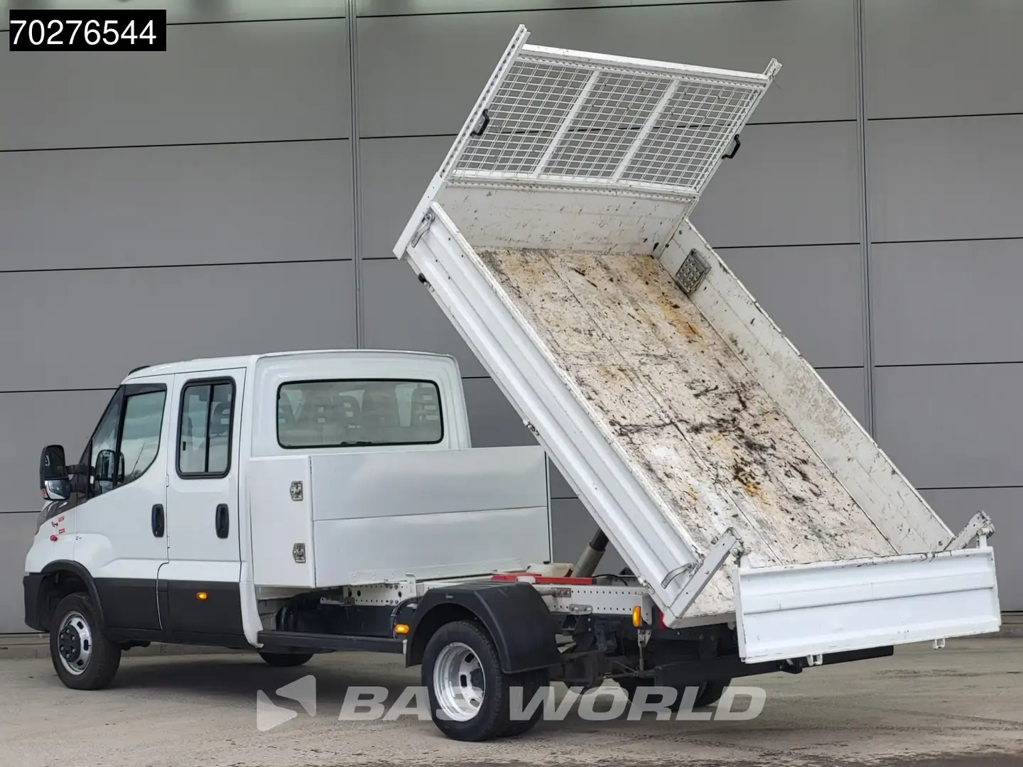 Iveco Daily 35C16 3.0L Kipper Dubbel Cabine met Kist Dubbelluc Blanco - 2