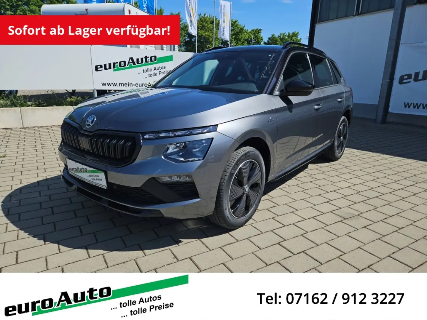 Skoda Kamiq Monte Carlo 1.5 TSi AHK 5 Jahre Garantie Grau - 1