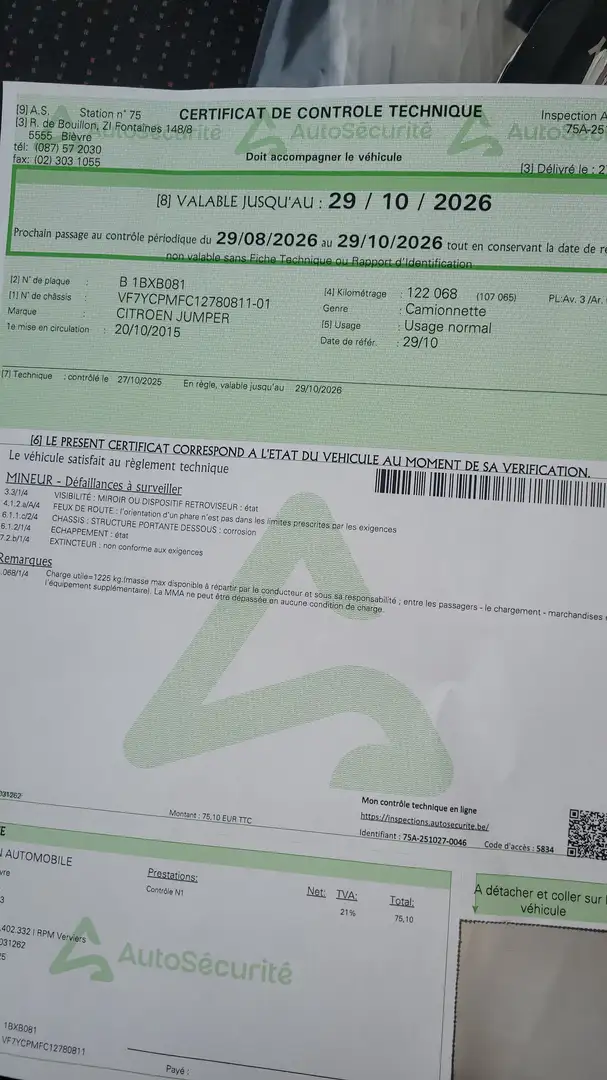 Citroen Jumper Fourgon l3h2 Bílá - 1