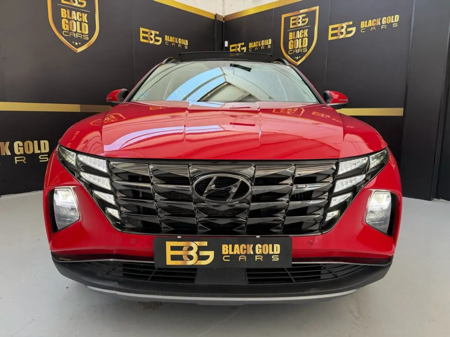 Hyundai TUCSON 1.6 TGDI HEV Nline Sky AT Rojo - 2