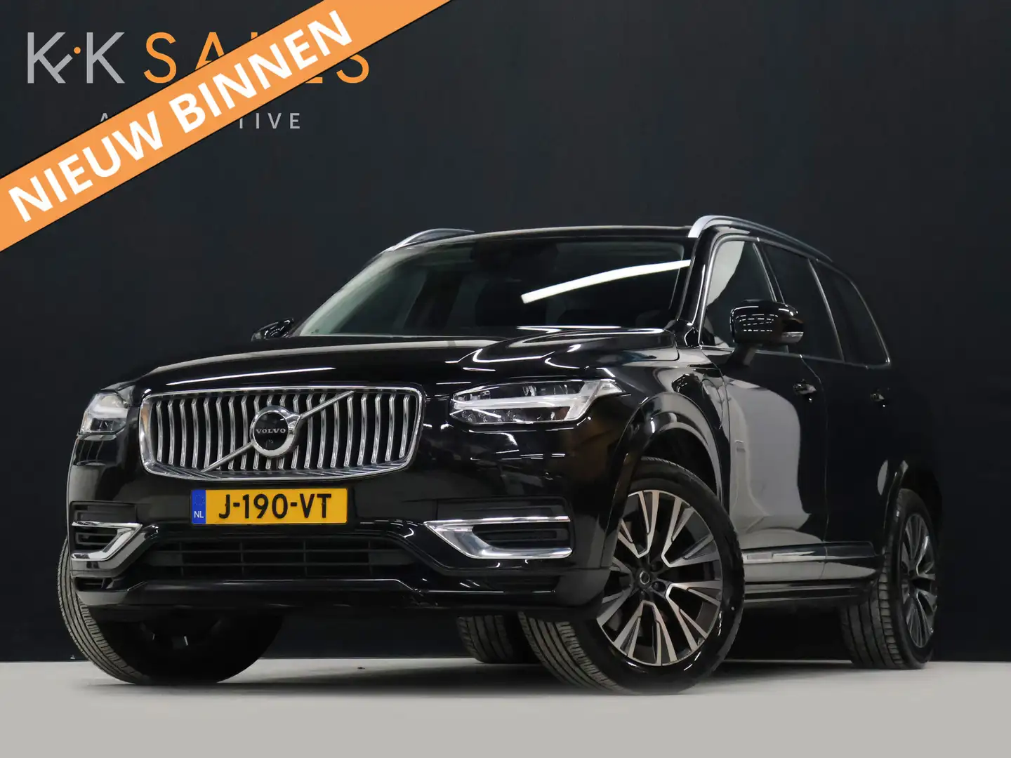 Volvo XC90 2.0 T8 Recharge AWD Business Pro [TREKHAAK, APPLE Zwart - 1