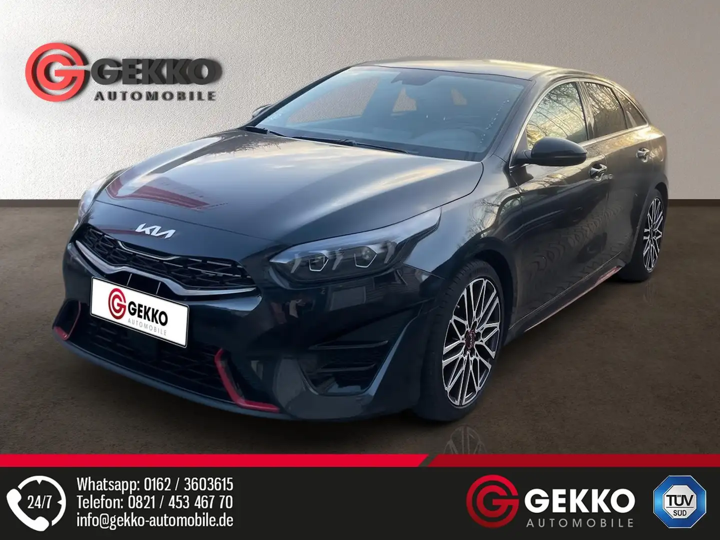 Kia ProCeed / pro_cee'd GT +Kamera+LED+APP+ACC+SZH+Metallic+KESSY Schwarz - 2