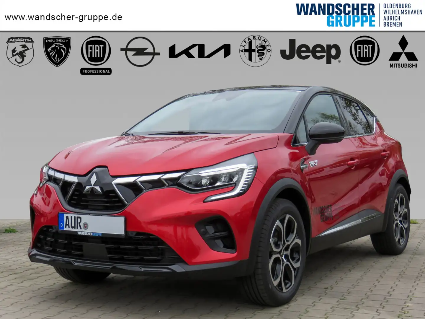 Mitsubishi ASX Hybrid TOP 1.6 *SHZ*KAMERA*LEDER* LED*NAVI* Rot - 1