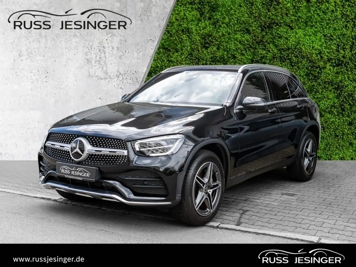 Mercedes-Benz GLC 300 de 4M AMG Line *AHK*MBUX*LED*360*TotW* Schwarz - 1