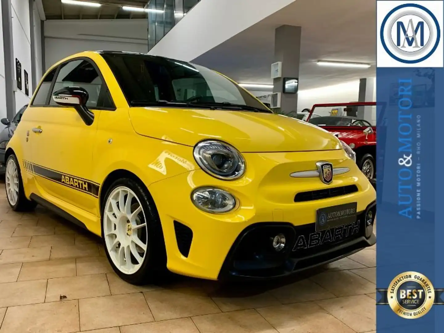 Abarth 595 595 1.4 t-jet Pista 160cv auto - 27.100km unipropr Jaune - 1