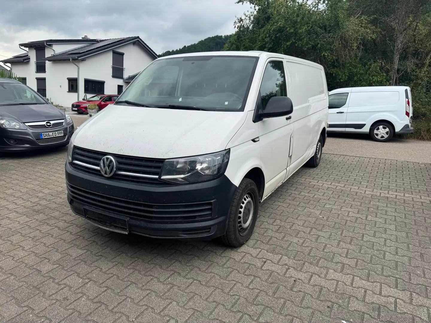 Volkswagen T6 Transporter 2.0 TDi Kasten lang KLIMA PDC Weiß - 2