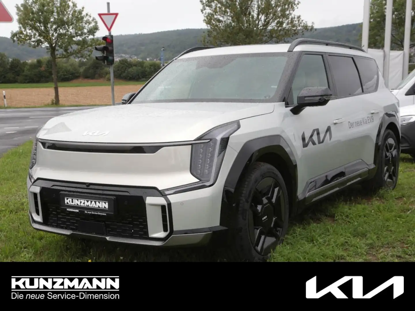 Kia EV9 99,8 kWh AWD GT-Line Navi HeadUp 360° AHK Argent - 1
