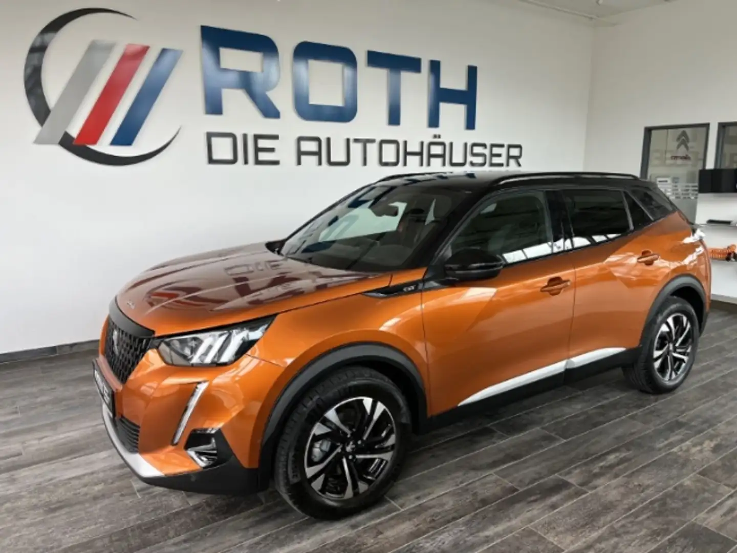Peugeot 2008 1.5 EU6d BlueHDi 130 EAT8 GT Navi SHZ  LED Dyn. Ku Orange - 1