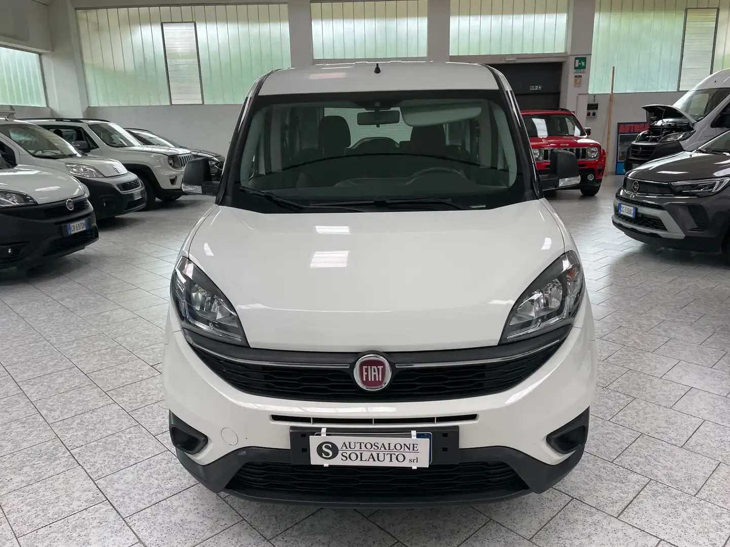 Fiat Doblo 1.6 MJT 16V 120CV Easy 5 Posti Vettura Bianco - 2